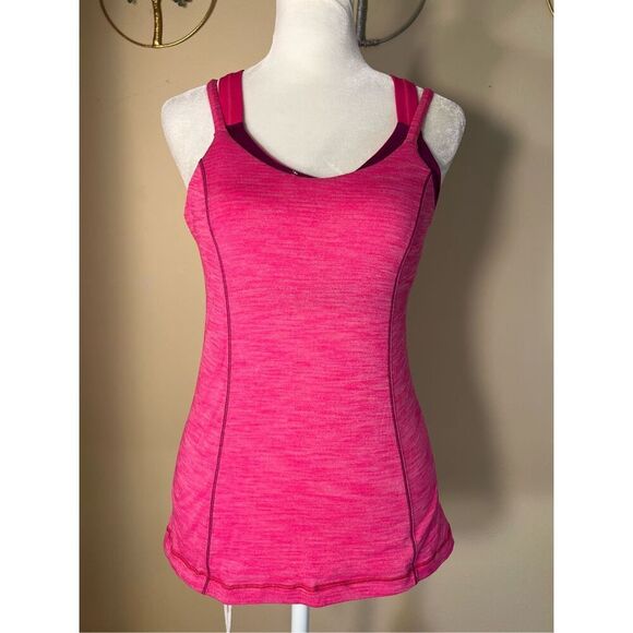 Lululemon Run For Gold Heathered Jeweled Magenta / Regal Plum Size 4 - Picture 1 of 7
